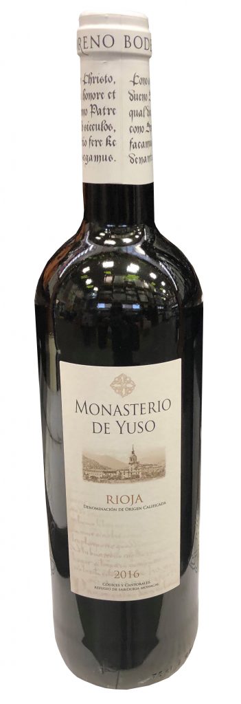 Grapes: 90% Tempranillo, 10% Garnacha. 
Tasting notes: A fresh tempranillo with 20% crianza which enhances the berries and licorice, and adds velvet to this lovely, round wine.