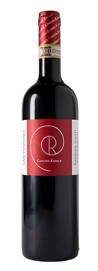 Grape: 100% Barbera. A brilliant and deep red color. On the nose – intense and rich with notes of plums and chocolate. On the palate – round and full, strong and fruity.