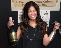 Guest of La Casa Christina Alonzo helped us celebrate our Cena de Monte Adentro with some Cava Castellar from José Moura Selections